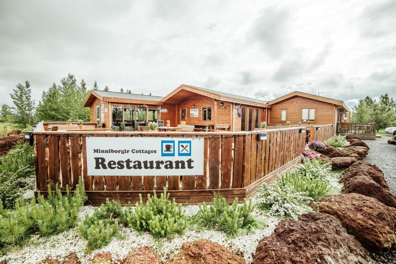 Minniborgir Cottages & Restaurant Selfoss Ngoại thất bức ảnh